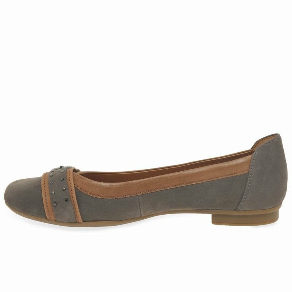 Gabor Ballet Flats Clearance Womens Michelle Casual Buckle